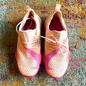 Nike Air Zoom Peach and Pink Super Rep Sneakers, 5.5, NWOT